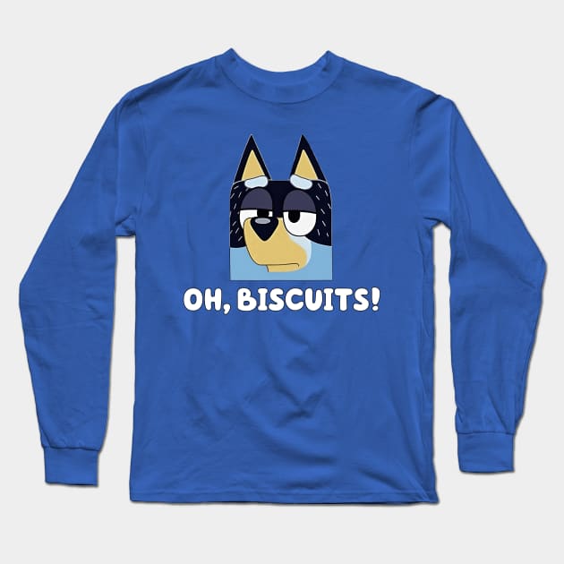 Oh, Biscuits! (Dad) Long Sleeve T-Shirt by jersimage